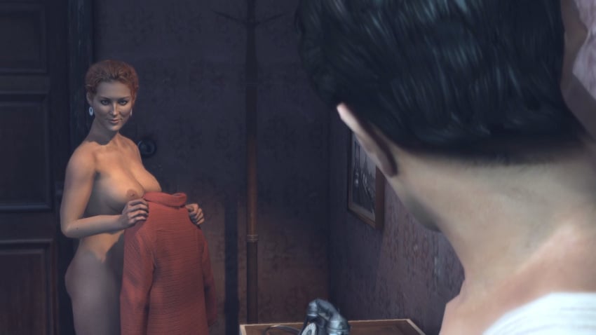 2k_czech breasts breasts breasts earrings joe&#039;_s_girl mafia_2 mafia_fanshine naked nipples prostitution red_hair white_skin