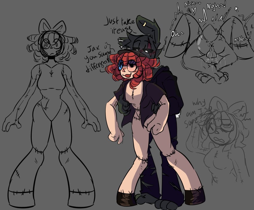 anthro crossover five_nights_at_freddy&#039;s five_nights_at_freddy&#039;s_3 ragatha ragatha_(the_amazing_digital_circus) sex springtrap springtrap_(fnaf) stupid_sauce the_amazing_digital_circus