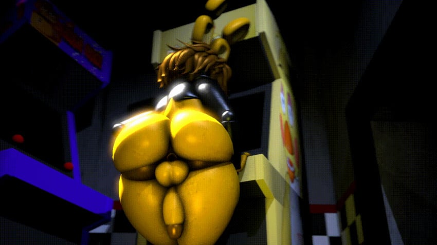3d_(artwork) 3d_animation animated anthro anus ass backsack balls big_butt digital_media_(artwork) erection five_nights_at_freddy's five_nights_at_freddy's_3 furry genitals humanoid humanoid_genitalia humanoid_penis low-angle_view male nafosfm penis penis_tuck rear_view scottgames solo spring_bonnie