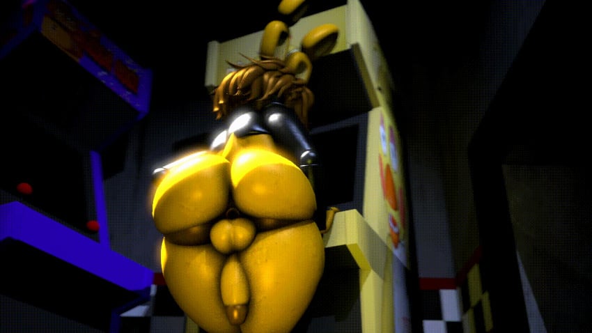 3d_(artwork) 3d_animation animated anthro anus ass backsack balls big_butt digital_media_(artwork) erection five_nights_at_freddy's five_nights_at_freddy's_3 furry genitals humanoid humanoid_genitalia humanoid_penis low-angle_view male mishuyuu nafosfm penis penis_tuck rear_view scottgames solo spring_bonnie spring_bonnie_(fnaf)