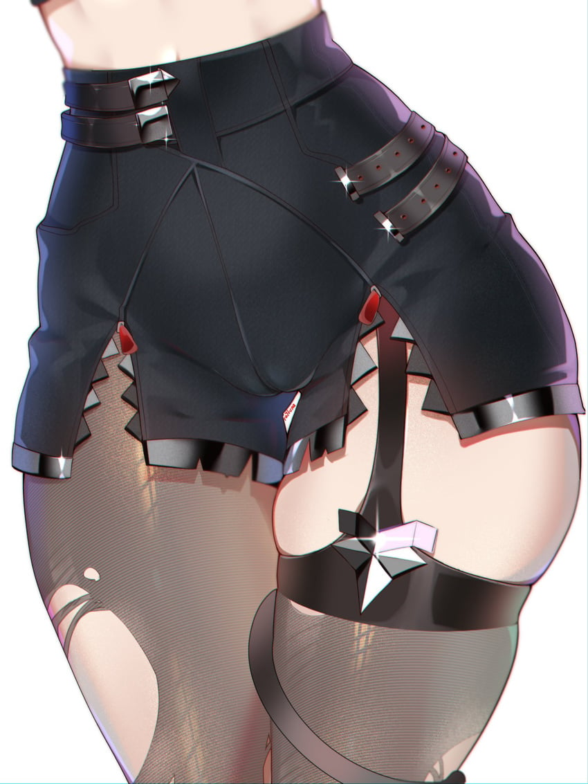 1girls jane_doe_(zenless_zone_zero) raituna tagme thick_thighs zenless_zone_zero