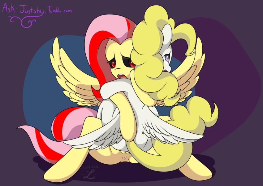 artist_request equine fluttershy_(mlp) friendship_is_magic horse my_little_pony pony straight_hair surprise_(mlp) tagme