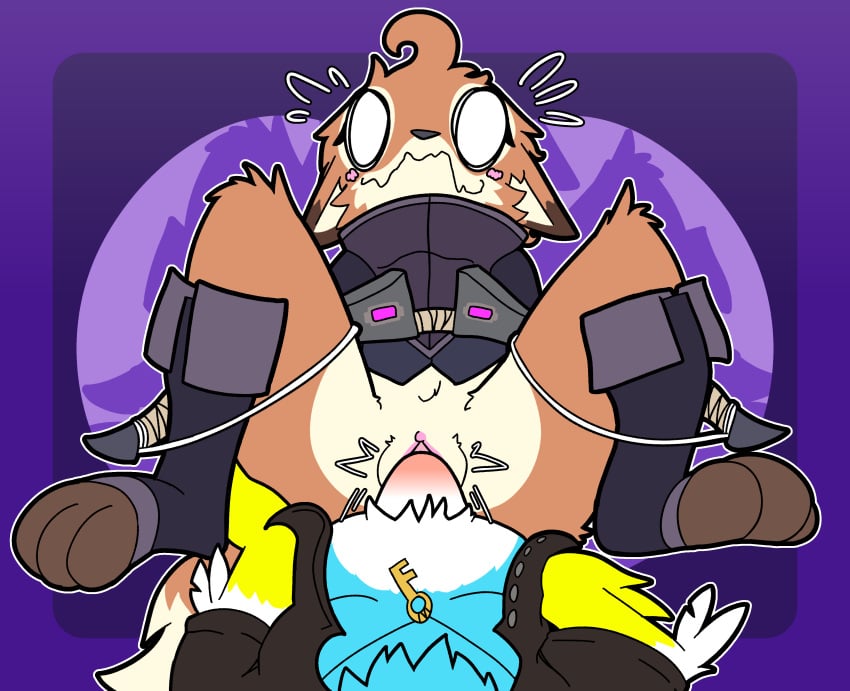 2025 absurd_res anthro avian blush bondage bondage boots bottomless bound bow_(weapon) canid canine clothed clothing digital_media_(artwork) dominant dominant_male dungeons_of_aether duo ears_down empty_eyes erection eyelashes female first_person_view fleet_(dungeons_of_aether) footwear fox fur fur_tuft genitals hair hi_res interspecies jewelry key key_necklace male male/female male_penetrating male_pov mammal necklace no_pupils orange_body orange_fur otterjunk penetrating_pov penetration penile penile_penetration penis penis_in_pussy pivoted_ears pussy questionable_consent ranged_weapon restrained restrained_by_weapon rivals_of_aether sex shoes squiggle_mouth stylized_empty_eyes submissive submissive_female taylor_(invalid_nickname) toeless_boots toeless_footwear tuft vaginal_penetration vaginal_penetration weapon