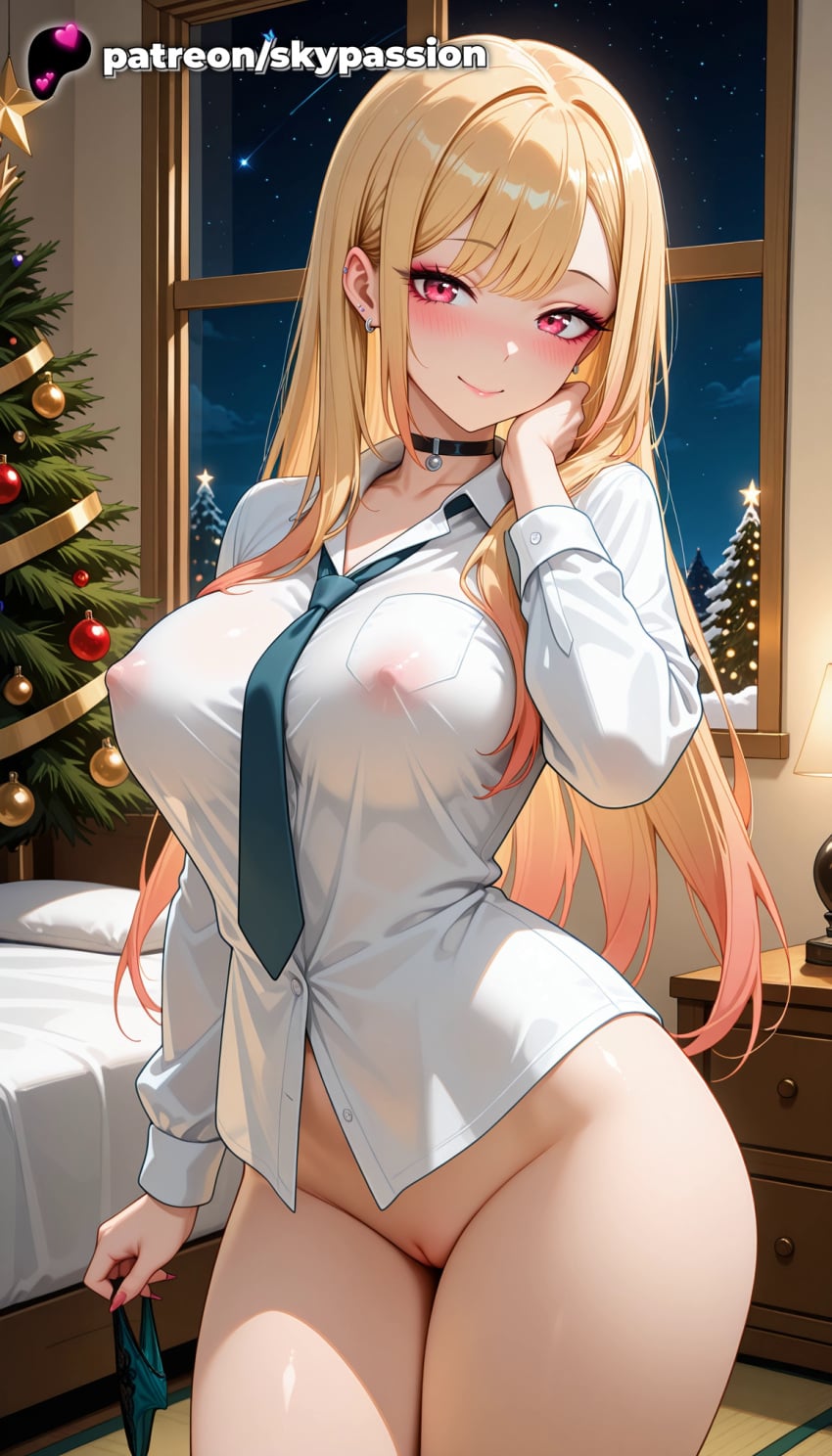 Kitagawa Marin (Christmas) Rule 34 Image