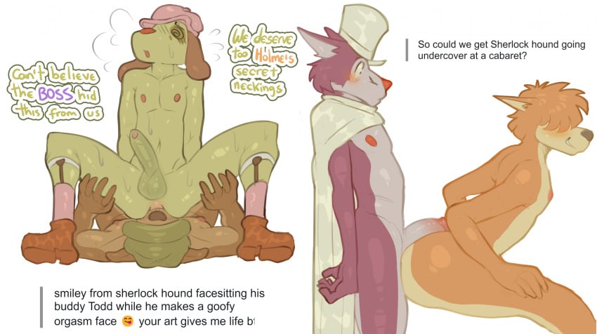 Sherlock Hound (Moriarty (Sherlock Hound)) Rule 34 Image