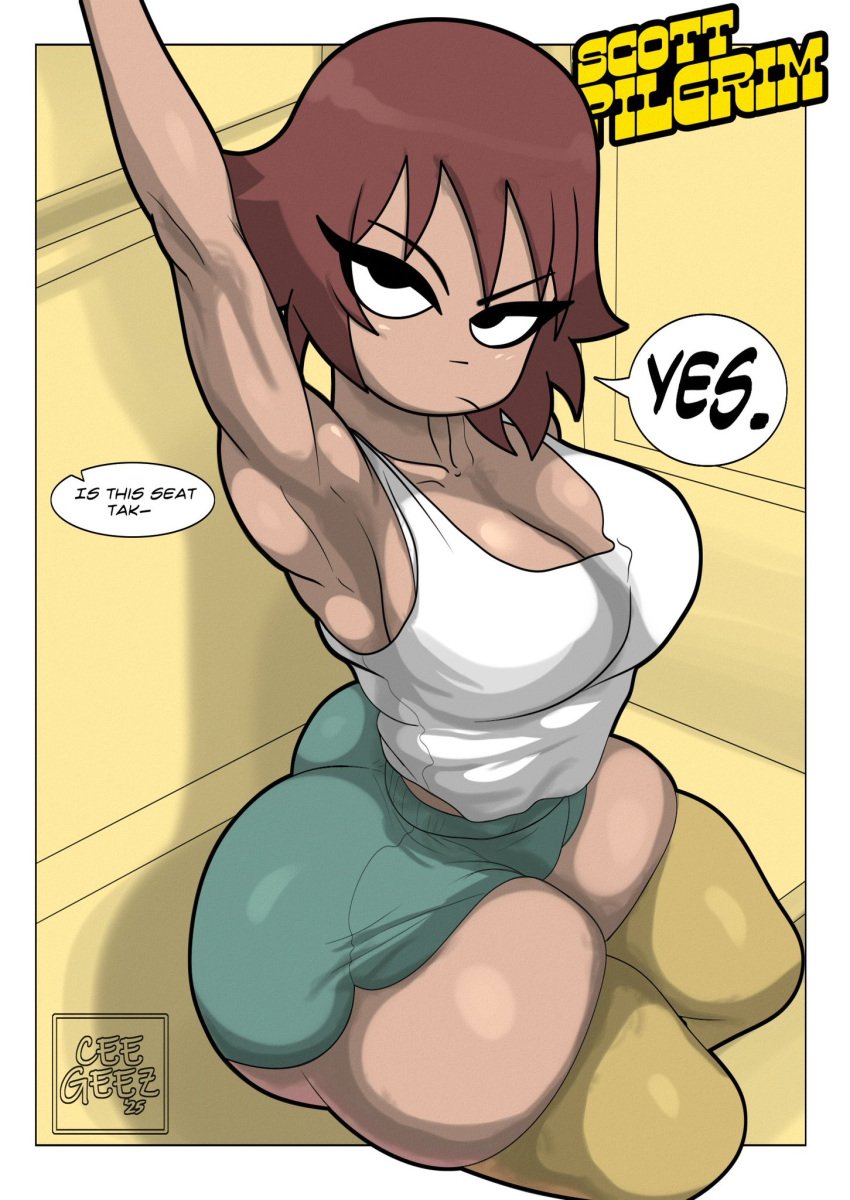 ceegee kim_pine scott_pilgrim scott_pilgrim_takes_off tagme
