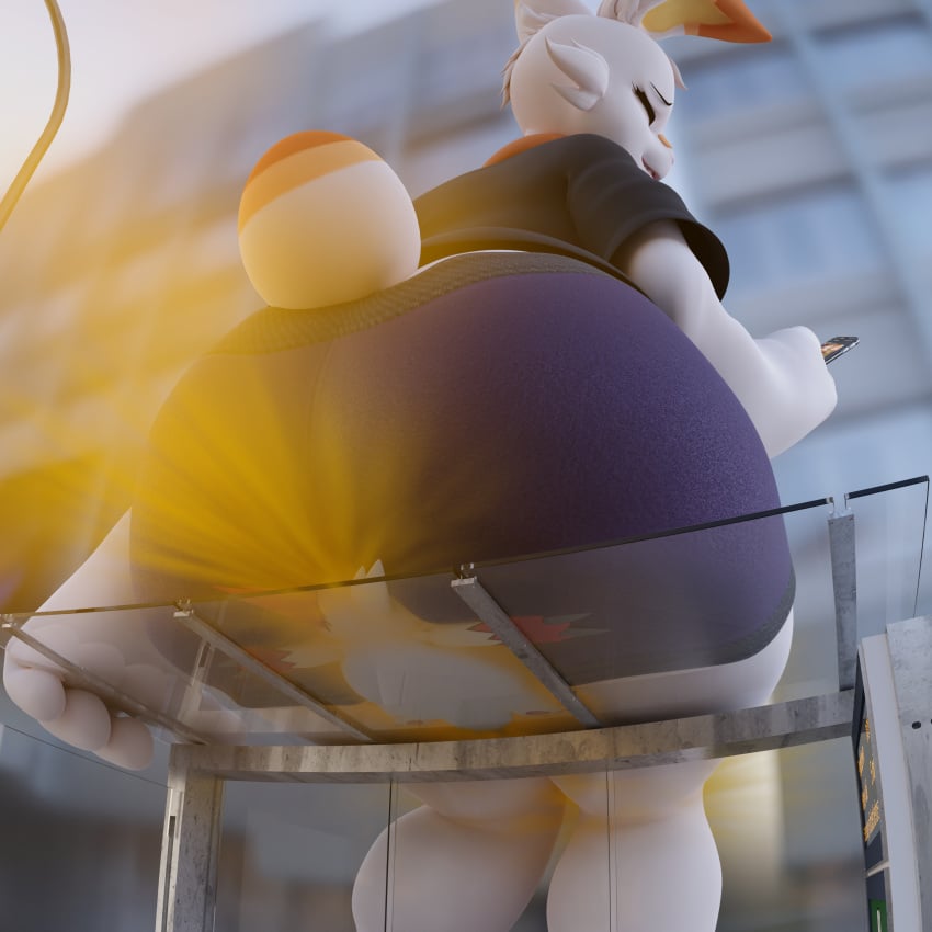 1girls 2022 3d 3d_(artwork) accidental_facesitting ambiguous_gender anthro ass ass_on_face big_ass big_butt butt_crush buttcrush closed_eyes cotton_tail facesitting fart fart_cloud fart_fetish farting_in_face farting_on_another fat_ass female furry furry_female game_freak generation_3_pokemon generation_8_pokemon giant_female giantess kererofoida macro micro nintendo pokemon pokemon_(species) relief scorbunny shorts sitting sitting_on_person size_difference smothering tail thick_thighs unaware_buttcrush unaware_facesitting wide_hips zangoose