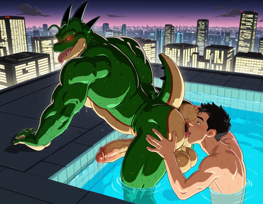 2boys abs age_difference ai_generated anthro anthro_dominating_human ass back back_muscles balls bara big_ass big_balls big_dom_small_sub big_muscles big_nipples big_pecs big_penis black_body booster_rex daddy dilf dominant dominant_anthro dominant_male dragon dragon_ball dragon_ball_z duo erect_nipples erection fangs gay huge_balls huge_cock huge_muscles huge_nipples huge_pecs human human_on_anthro humansub hunk interspecies larger_anthro larger_male male male/male male_only multicolored_body muscles muscular muscular_anthro muscular_male navel nipples nude older_anthro older_anthro_younger_human older_dom_younger_sub older_male older_man_and_younger_boy older_on_young orgasm pecs penis porunga reptile rimming scalie sex size_difference smaller_human smaller_male submissive submissive_human submissive_male yaoi younger_human younger_male