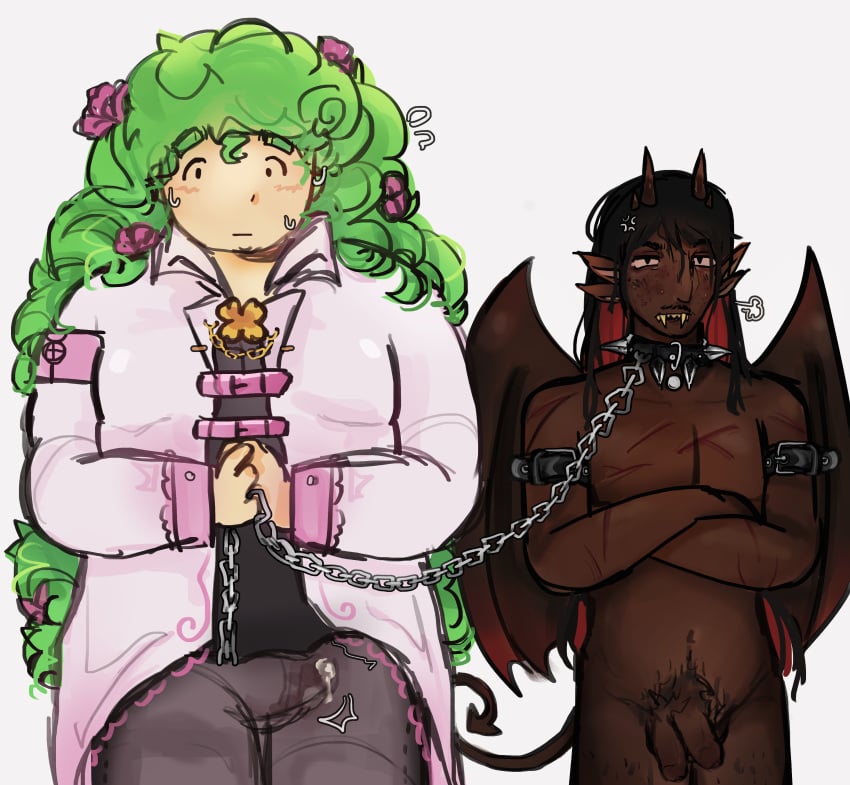 chubby chubby_male cum_in_pants cum_on_pants male original_character original_characters