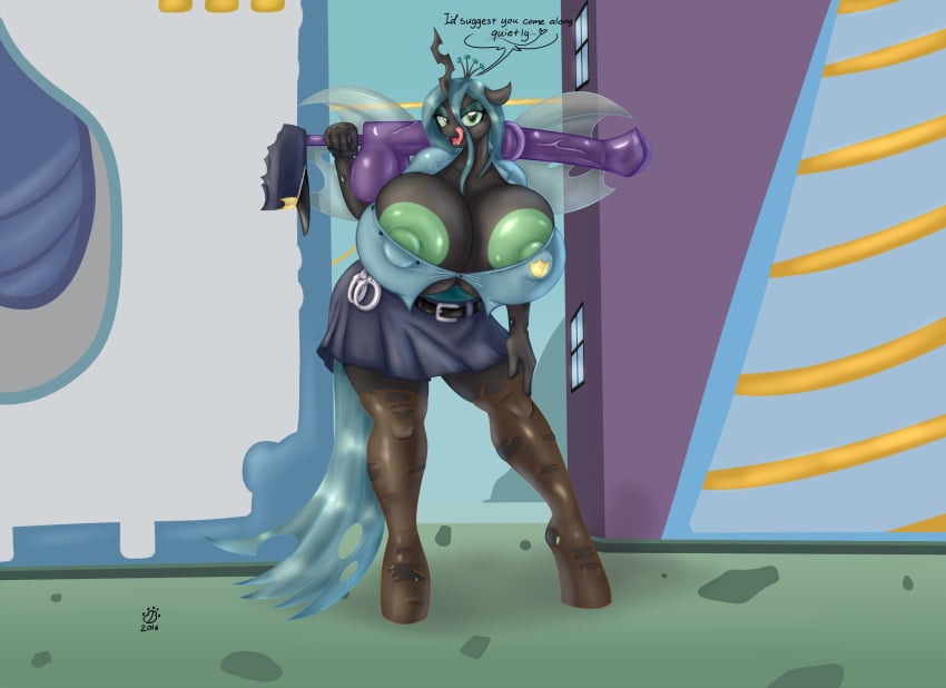 Queen Chrysalis (Mlp) Rule 34 Image