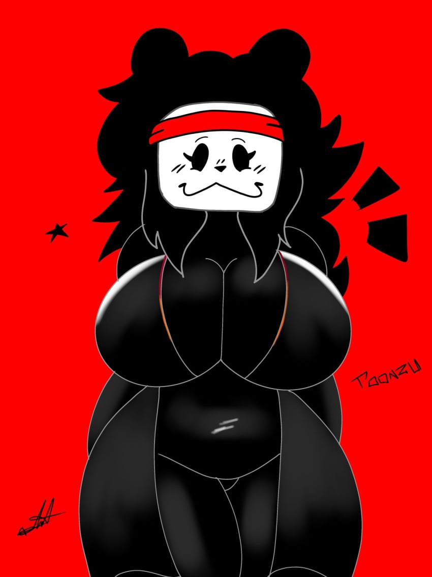 big_breasts big_breasts big_thighs big_titties black_body black_hair curvaceous curvaceous_female curvaceous_figure curvy curvy_figure curvy_hips female female_focus female_only leinadproas long_hair looking_at_viewer original original_character