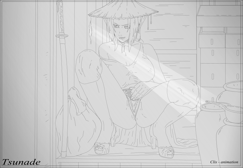 clis monochrome naruto tagme tsunade