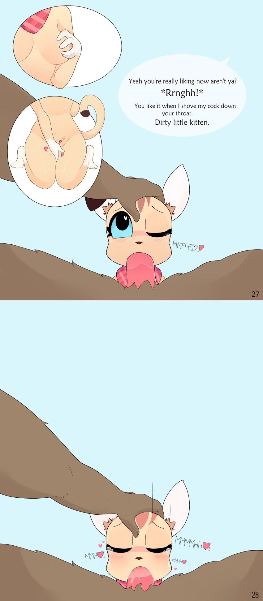 4_toes absurd_res age_difference anthro anthro_on_anthro anthro_penetrated anthro_penetrating anthro_penetrating_anthro anthro_pov asking asking_another bare_shoulders bent_arm big_breasts big_dom_small_sub big_eyes big_nipples big_penis biped black_eyebrows black_eyes black_tail_tip black_text blue_background blue_sclera blush blush_lines bodily_fluids breast_grab breasts brown_body brown_fur brown_nose brutus_(pixie_and_brutus) canid canine canis closed_eyes comic dialogue digital_drawing_(artwork) digital_media_(artwork) dipstick_tail dirty_talk domestic_cat domestic_dog dominant dominant_anthro dominant_male duo english_text extended_arm eyebrows eyelashes facial_markings feet felid feline felis fellatio female female_penetrated fingers first_person_view fur fur_tuft genitals german_shepherd glistening glistening_bodily_fluids glistening_body glistening_eyes glistening_face glistening_fur glistening_legs glistening_nipples glistening_nose glistening_tears glistening_thighs gloves_(marking) hand_between_legs hand_on_breast hand_on_own_breast head_grab head_markings head_push heart_pupils heart_symbol hearts_around_head herding_dog hi_res humanoid_hands inner_ear_fluff interspecies kerchief kerchief_only larger_male leg_markings leg_tuft legs_together looking_at_viewer looking_pleasured male male/female male_penetrating male_penetrating_female male_pov mammal markings masturbation mature_anthro mature_male moan monotone_genitals monotone_penis mostly_nude mostly_nude_anthro mostly_nude_female motion_lines motion_outline multicolored_body multicolored_fur multicolored_kerchief multicolored_neckerchief multicolored_tail navel neckerchief neckerchief_only neckwear nipples nude_anthro nude_male ohiekhe older_dom_younger_sub older_male one_eye_closed oral oral_penetration orange_stripes page_number pastoral_dog penetration penile penis penis_in_mouth pink_heart pink_nipples pink_penis pixie_(pixie_and_brutus) pixie_and_brutus plantigrade pointy_ears prick_ears puffy_nipples question saliva saliva_on_penis sex simple_background size_difference smaller_female socks_(marking) speech_bubble spread_legs spreading striped_body striped_face striped_fur stripes submissive submissive_anthro submissive_female tail tail_markings talking_to_another talking_to_partner tan_breasts tan_inner_ear_fluff tears text thick_thighs thin_eyebrows toes tuft vaginal_masturbation vaginal_penetration white_body white_ears white_fur white_heart white_markings white_speech_bubble wide_hipped_anthro wide_hipped_female wide_hips yes-no_question younger_female