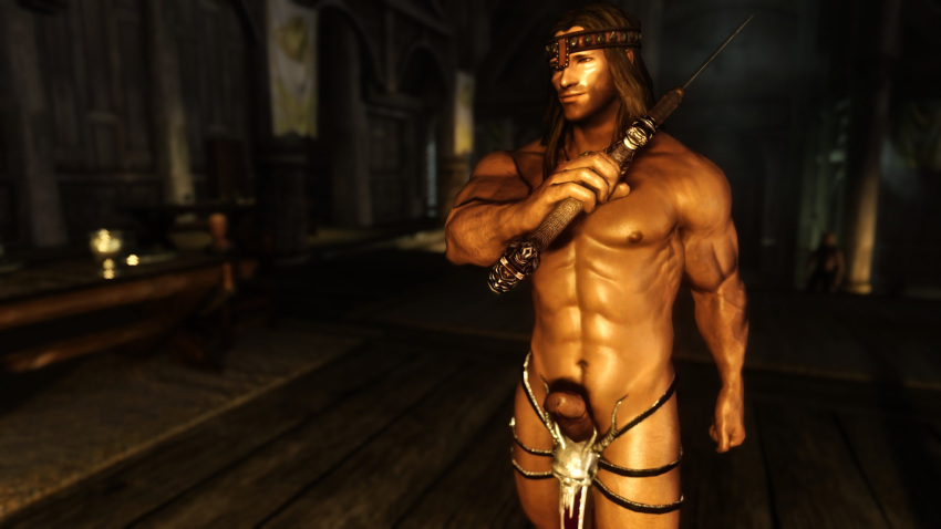 3d 3d_(artwork) conan conan_the_barbarian_(series) male male_only skyrim tagme the_elder_scrolls