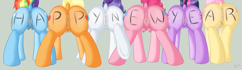 applejack_(mlp) earth_pony equine female female_only fluttershy_(mlp) friendship_is_magic fur mane_six_(mlp) multiple_females my_little_pony pinkie_pie_(mlp) pony rainbow_dash_(mlp) rarity_(mlp) ratofponi smooth_skin twilight_sparkle_(mlp)