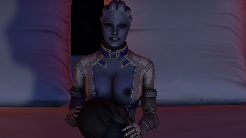 3d alien asari blue_skin knogg liara_t'soni mass_effect