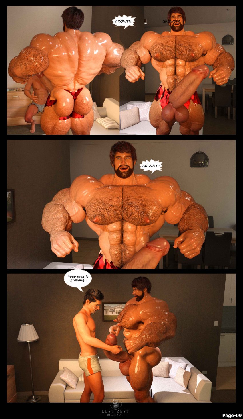 3d abs anal armpit armpits arms ass back background balls bara beef beefy biceps big blue body chest cock comic_page cum difference drip ejaculation english_text eyes face facial focus gay genitalia guy hair hairy held huge hyper in legs lustzest male monster muscle muscles muscular naughty nipples nude on only open page_9 page_number pecs penis penisabs pleasure precum pubic scars self_upload sex simultaneous size spread testicles thighs upper veins veiny