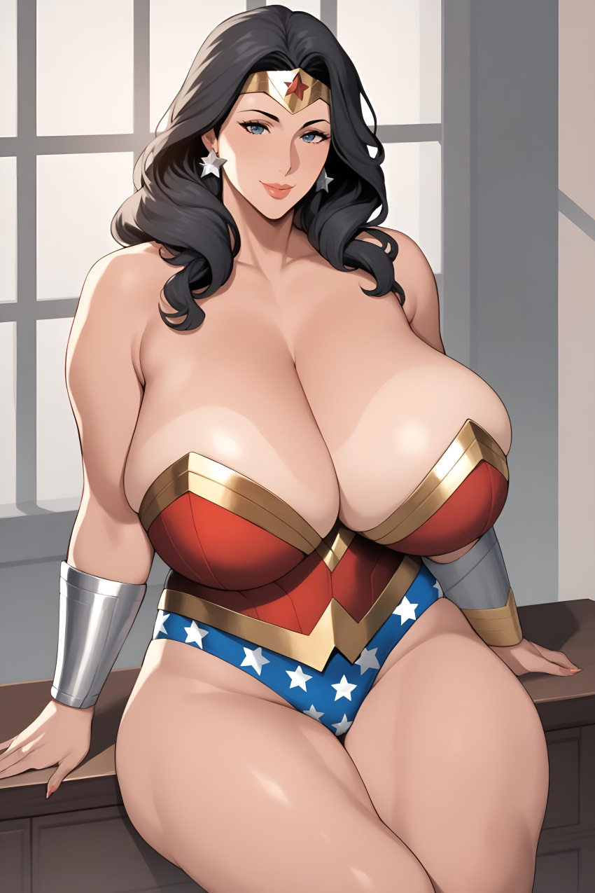 1girls ai_generated amazon big_ass big_breasts big_thighs breasts bust busty chest curvaceous curvy curvy_figure dc dc_comics demigod demigoddess diana_prince digital_media_(artwork) enormous_breasts female gigantic_breasts hero heroine hips hourglass_figure huge_ass huge_breasts huge_thighs hyper_breasts justice_league large_ass large_breasts large_thighs legs light-skinned_female light_skin massive_breasts mature mature_female onlyaimommys superhero superheroine themysciran thick thick_hips thick_legs thick_thighs thighs top_heavy voluptuous voluptuous_female waist wide_hips wide_thighs wonder_woman wonder_woman_(series)