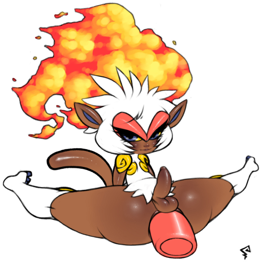 furry infernape male male_only pokemon pokemon_(species) tagme teapot_(body_type) zeeman