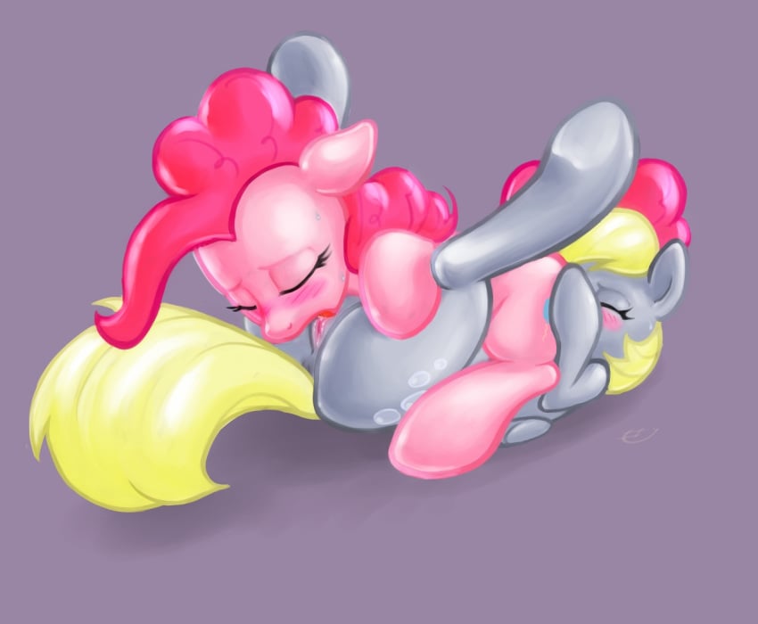 derpy_hooves equine female friendship_is_magic horse my_little_pony pinkie_pie_(mlp) pony sharpy straight_hair tagme