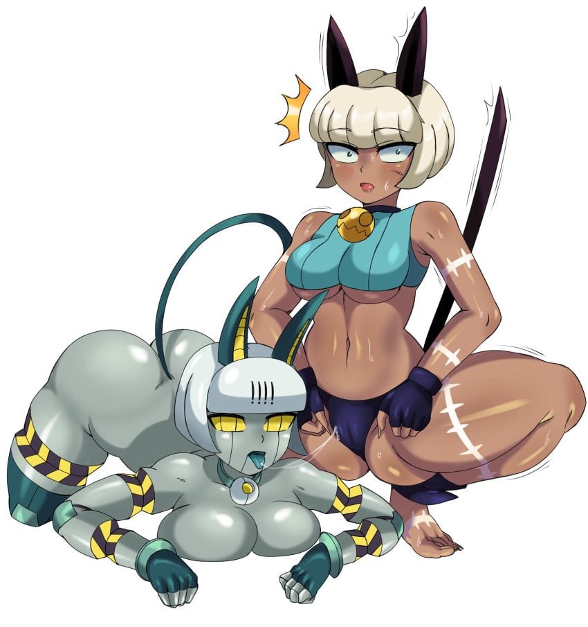 dieliusdl06 dl06 licking nadia_fortune robo-fortune skullgirls surprised svdielius