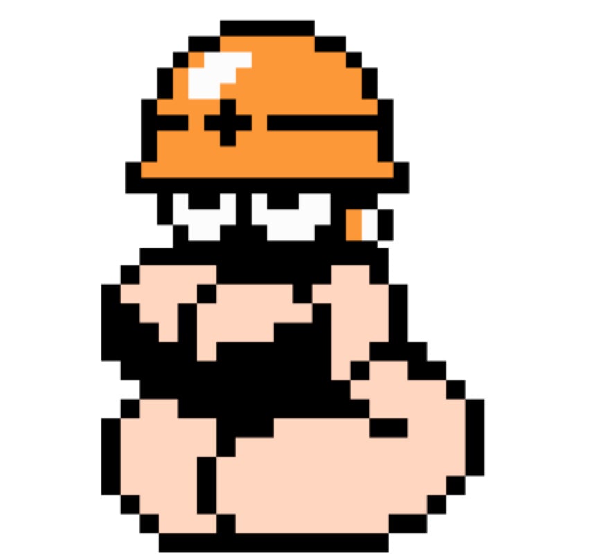 8-bit 8bit artist_request busty female huge_ass huge_breasts mega_man mega_man(classic) metall metool nintendo_entertainment_system pixel_art shortstack solo transparent_background