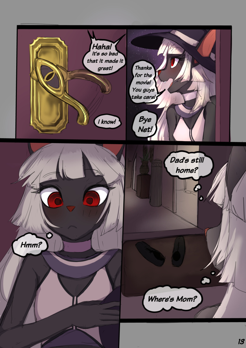 akitokit anubian_jackal anubis comic_page daughter father female furry_female incest jackal male net_(akitokit)