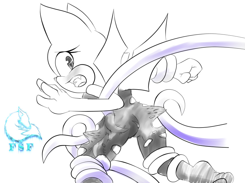 blush female frozesolidfox rouge_the_bat sega sonic_(series) tentacle