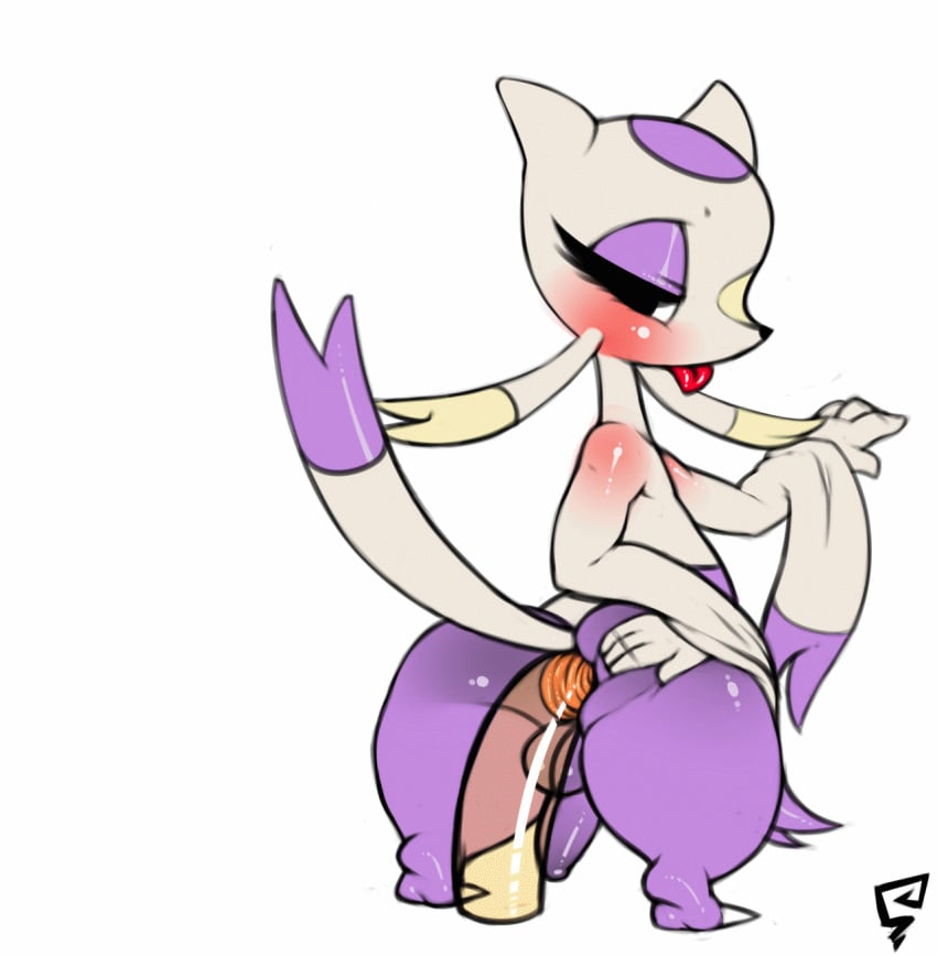 anal anal_insertion animated anthro blush dildo femboy furry gaping insertion male male_only mienshao nintendo penis pokémon_(species) pokemon pokemon_(species) sex_toy solo tongue tongue_out uncut video_games zeeman