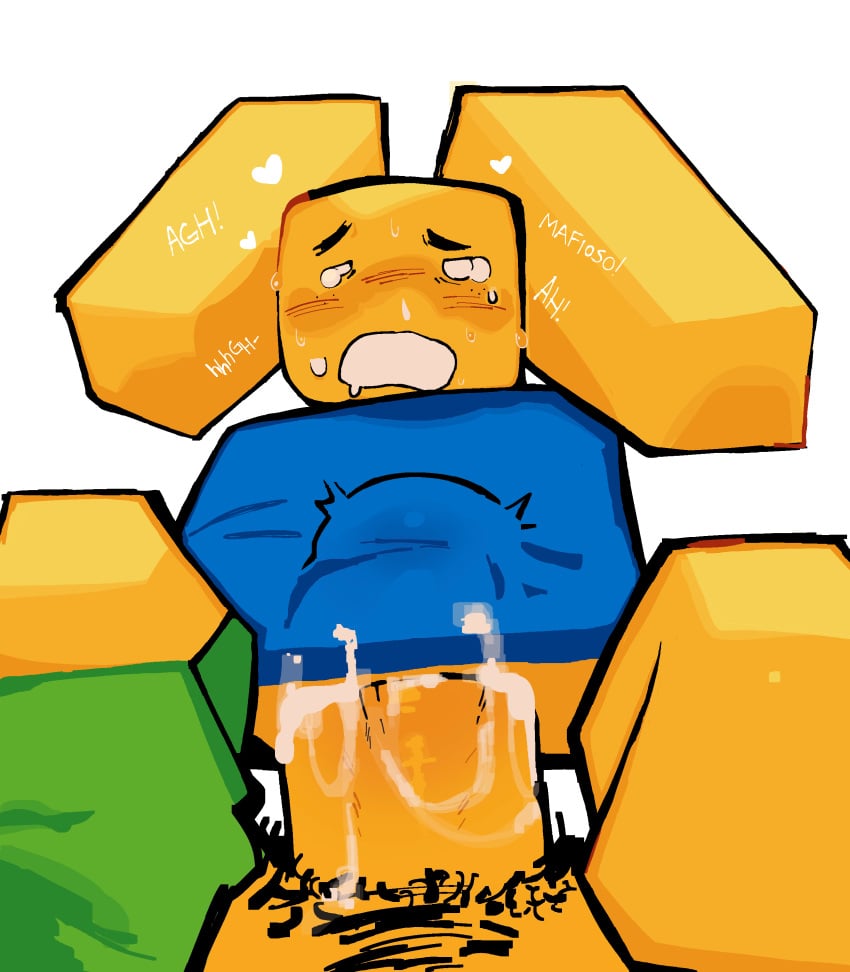 anal_sex blocky_body blush crying crying_with_eyes_open cum_inside forsaken_(roblox) gay mafioso_(forsaken) moaning noob_(forsaken) noob_(roblox) penetration penis pubic_hair roblox roblox_game robloxian rough_sex self_upload size_difference stomach_bulge tagme toari yaoi