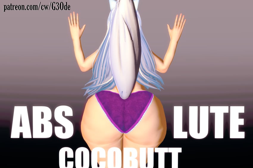 1girl 1girls 3d 3d_(artwork) 3d_model absolute_cinema almost_naked almost_nude ass ass_focus big_ass big_butt big_thighs butt butt_focus catgirl catgirl_tail cellulite cellulite_ass chubby chubby_female chunky chunky_thighs coconut_(sayori) female female_focus female_only gray_background huge_ass huge_butt huge_thighs hyper hyper_ass hyper_butt koikatsu koikatsu_(medium) light-skinned_female light_skin meme neko nekopara real_maincharacter tail text underwear white_hair wide_hips woman woman_focus woman_only