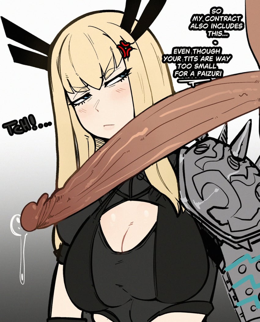 1girls anger_vein angry annoyed big_breasts big_penis blue_eyes breast_size_talk breasts english_dialogue english_text female huge_cock josebonn lemonhope_(artist) long_penis magik_(illyana_rasputin) magik_(marvel_tokon) male marvel marvel_tokon:_fighting_souls penis size_talk small_breast_humiliation text