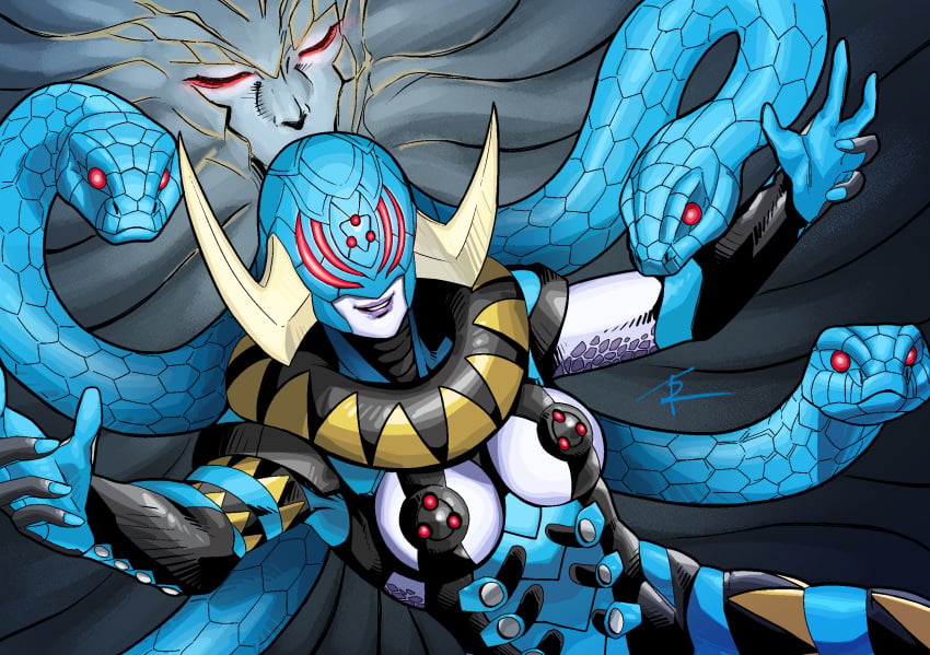 Hades Wise Goddess Gorgon (Magiranger) Rule 34 Image