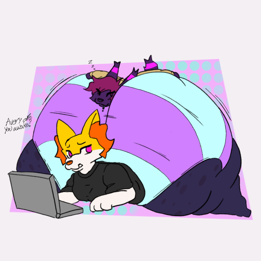 anthro anthro_only ass_bigger_than_head braixen eeveelution furry furry_only huge_ass hyper hyper_ass nintendo oversized_ass pan_(pnksgetnailed) pnksgetnailed pokemon pokemon_(species) umbreon