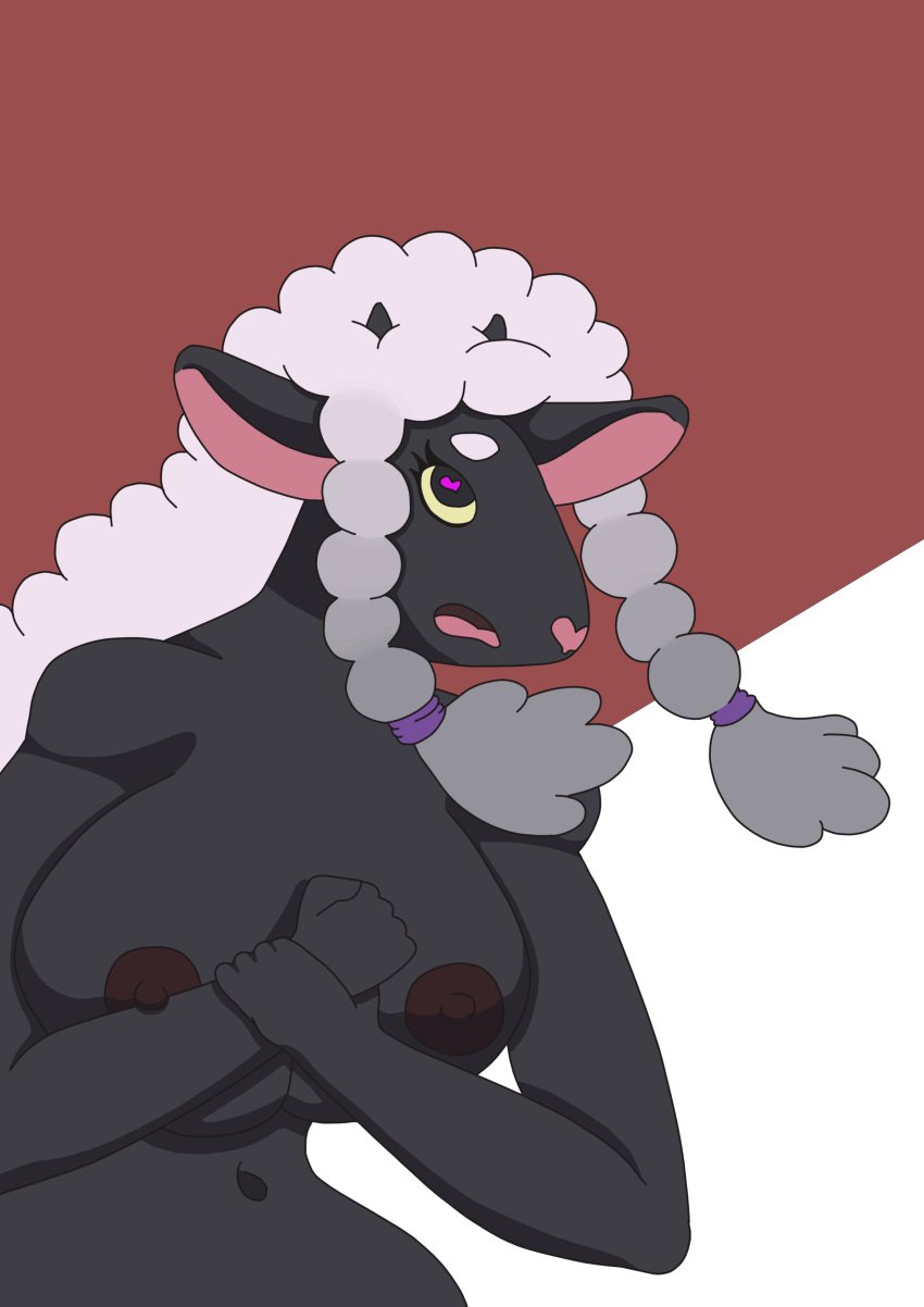 full_color furry pokemon pokephilia sheep_girl wooloo