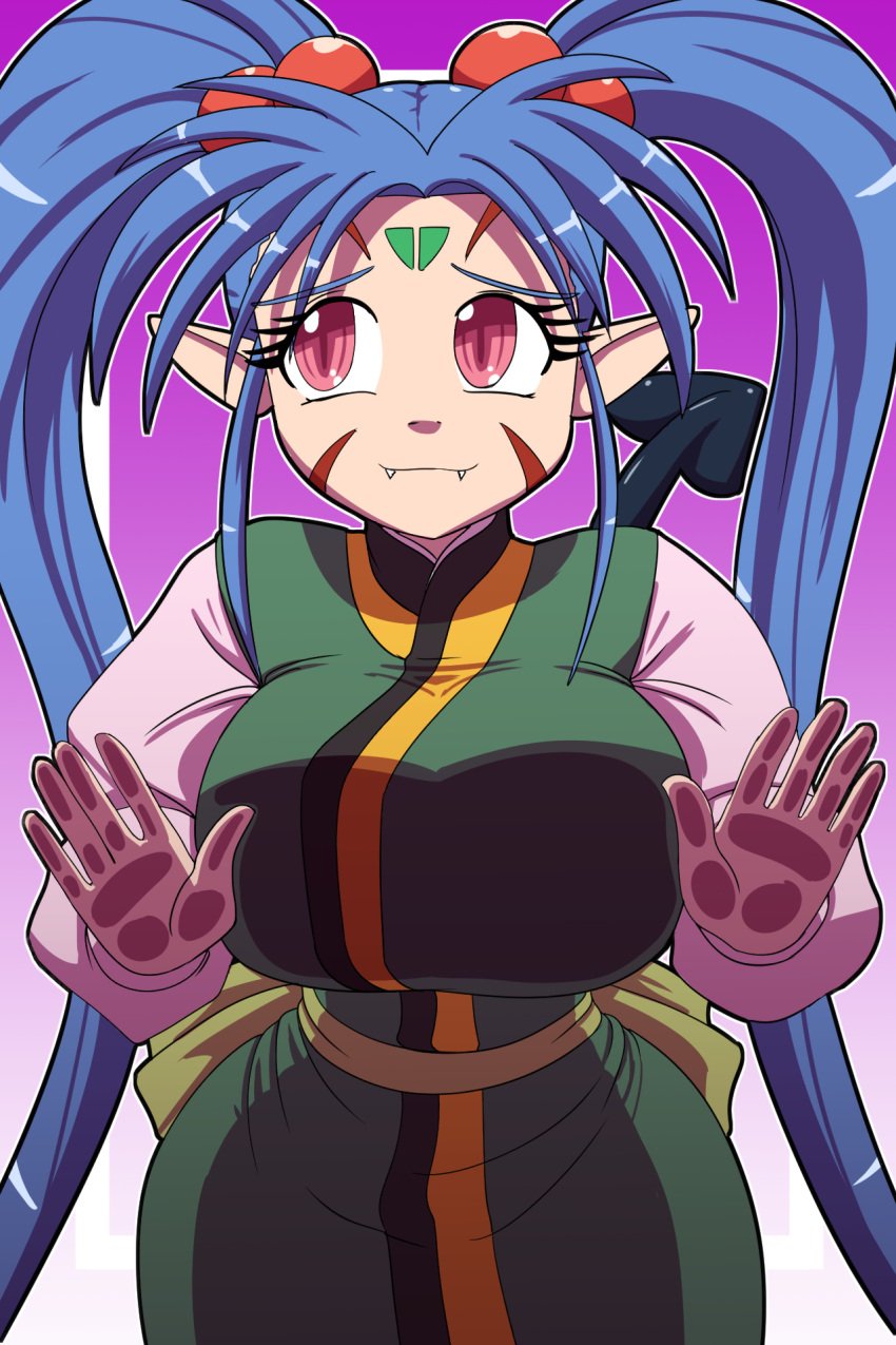 blue_hair breast_expansion kojiro-brushard panties sasami_masaki_jurai tenchi_muyo!