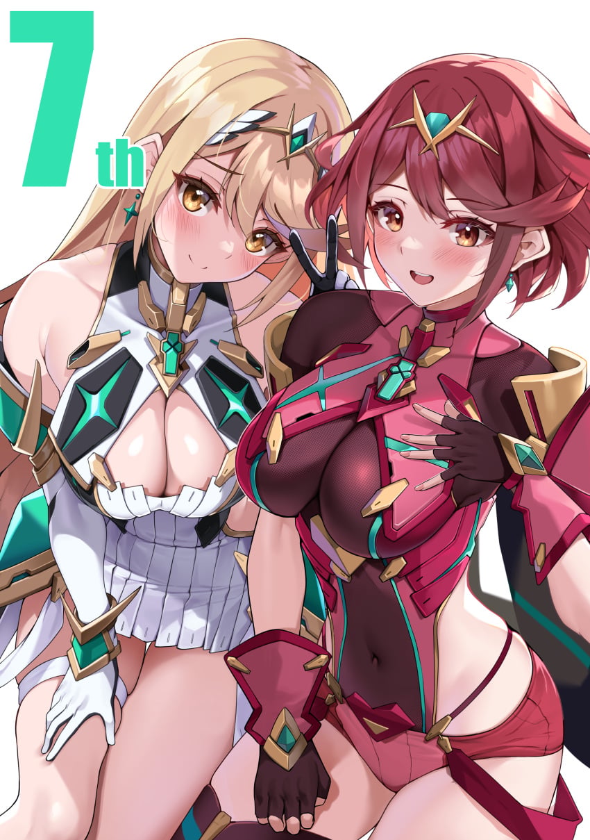 Mythra (Xenoblade Chronicles (Series)) Rule 34 Image