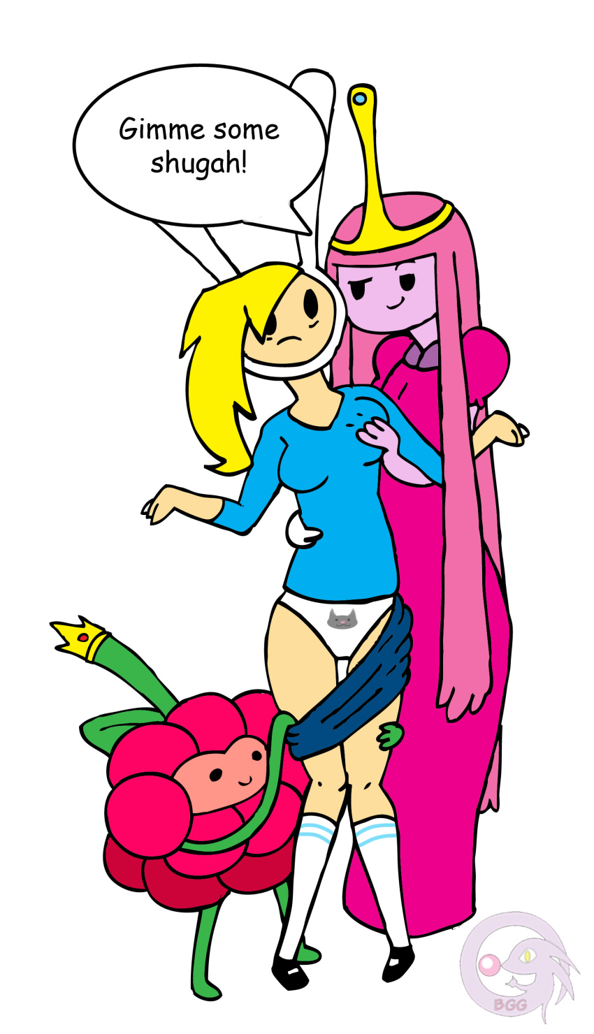 adventure_time fionna_the_human_girl princess_bubblegum tagme wildberry_princess