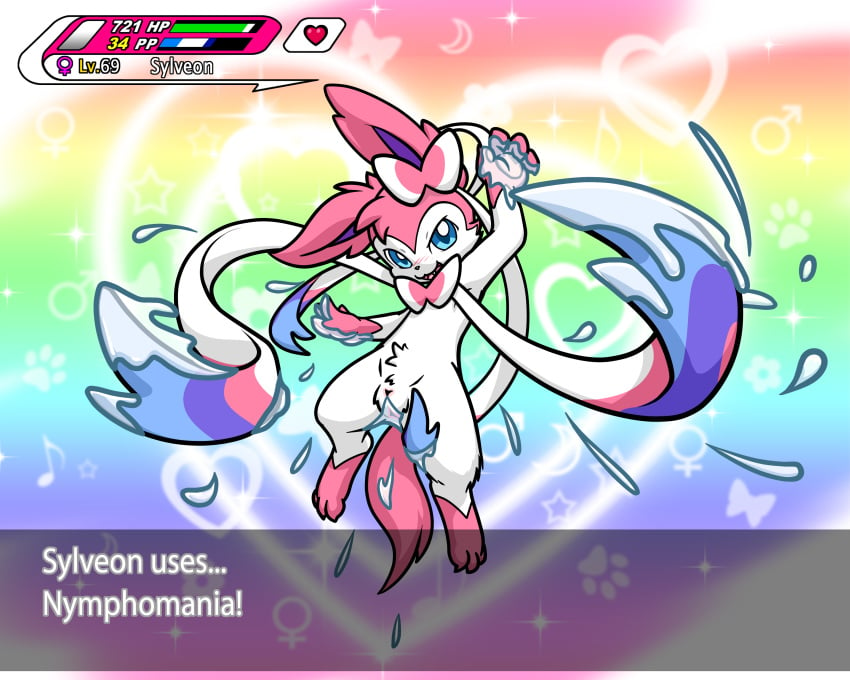 2015 eeveelution female nintendo pokemon pussy pussy_juice solo sylveon text twotails video_games zoophilia