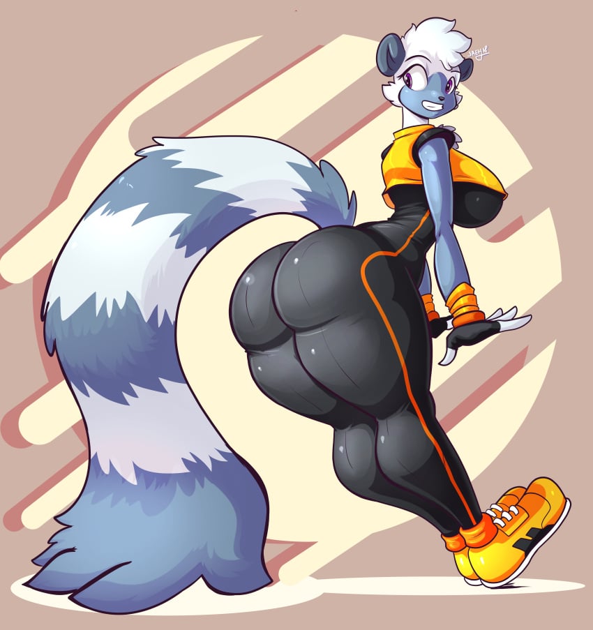 1girls 2018 2018s absurd_res absurdres anthro ass ass big_ass big_butt breasts bubble_ass bubble_butt clothed clothing female female female_focus female_only fingerless_gloves fluffy fluffy_tail footwear fully_clothed fur furry furry_female grey_fur hair hi_res idw_comics idw_publishing jaeh jaehthebird lemur long_tail looking_at_viewer mammal presenting presenting_hindquarters primate purple_eyes ring_tailed_lemur shoes short_hair simple_background smile solo sonic_(series) sonic_the_hedgehog_(comics) sonic_the_hedgehog_(idw) sonic_the_hedgehog_(series) strepsirrhine tail tangle_the_lemur thick_ass thick_butt thick_thighs thighs wide_hipped_female wide_hips