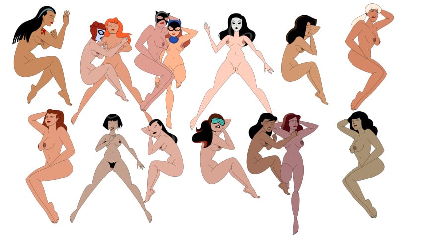 15girls andrea_beaumont arms barbara_gordon batgirl batgirl_(dcau) batman:_mask_of_the_phantasm batman:_the_animated_series batman_(series) big_breasts black_hair breasts brown_hair calendar_girl_(dc) catwoman catwoman_(dcau) closed_eyes completely_nude completely_nude_female crossover dc dc_comics dcau emmylou_brown female female_only hairy_pussy hands harleen_quinzel harley_quinn harley_quinn_(classic) kairi_tanaga legs lips lipstick long_hair mask modernww2fare nipples nude nude_female open_mouth page_monroe pamela_isley poison_ivy poison_ivy_(dcau) pussy red_claw red_hair renee_montoya roxy_rocket selina_kyle short_hair sleeping summer_gleeson talia_al_ghul talia_al_ghul_(dcau) tattoo teeth the_new_batman_adventures tied_hair white_hair zatanna zatanna_(dcau) zatanna_zatara