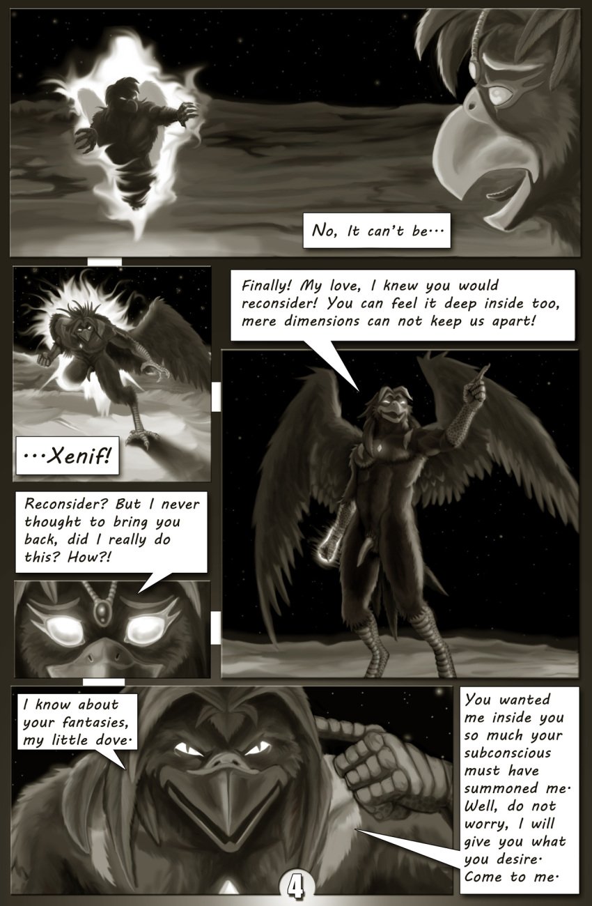 avian bird comic dialog female male penis phenix phoenix portal sinon_(oc) space text wings