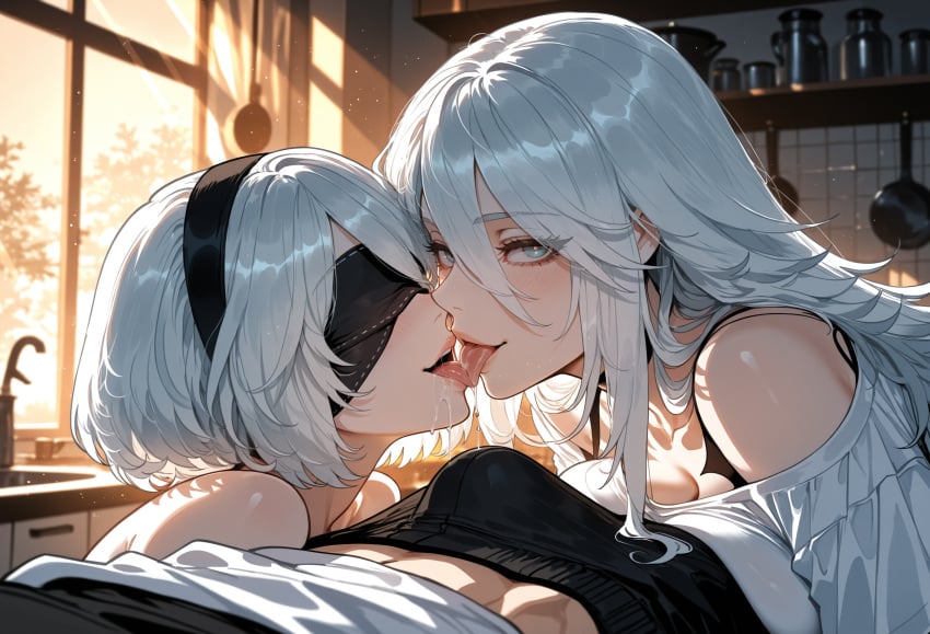 Yorha 2b (Nier: Automata) Rule 34 Image