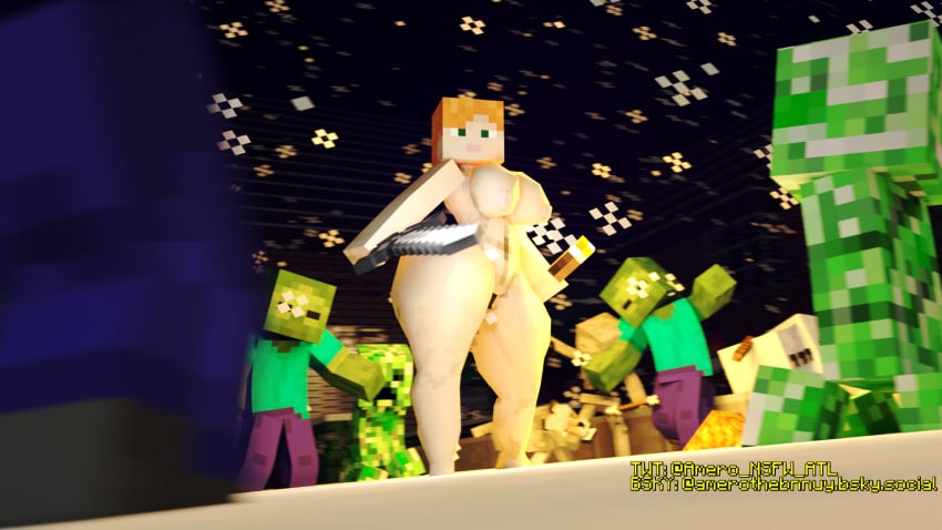 Alex (Minecraft) Rule 34 Image