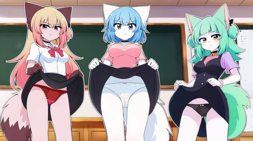 Wolfychu (Iya Na Kao Sare Nagara Opantsu Misete Moraitai) Rule 34 Image
