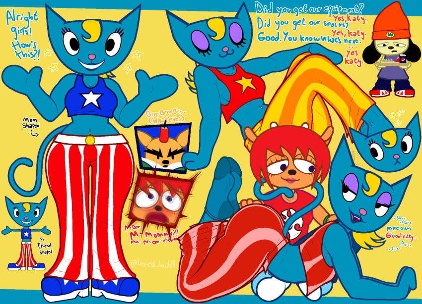 Katy Kat (Parappa The Rapper) Rule 34 Image