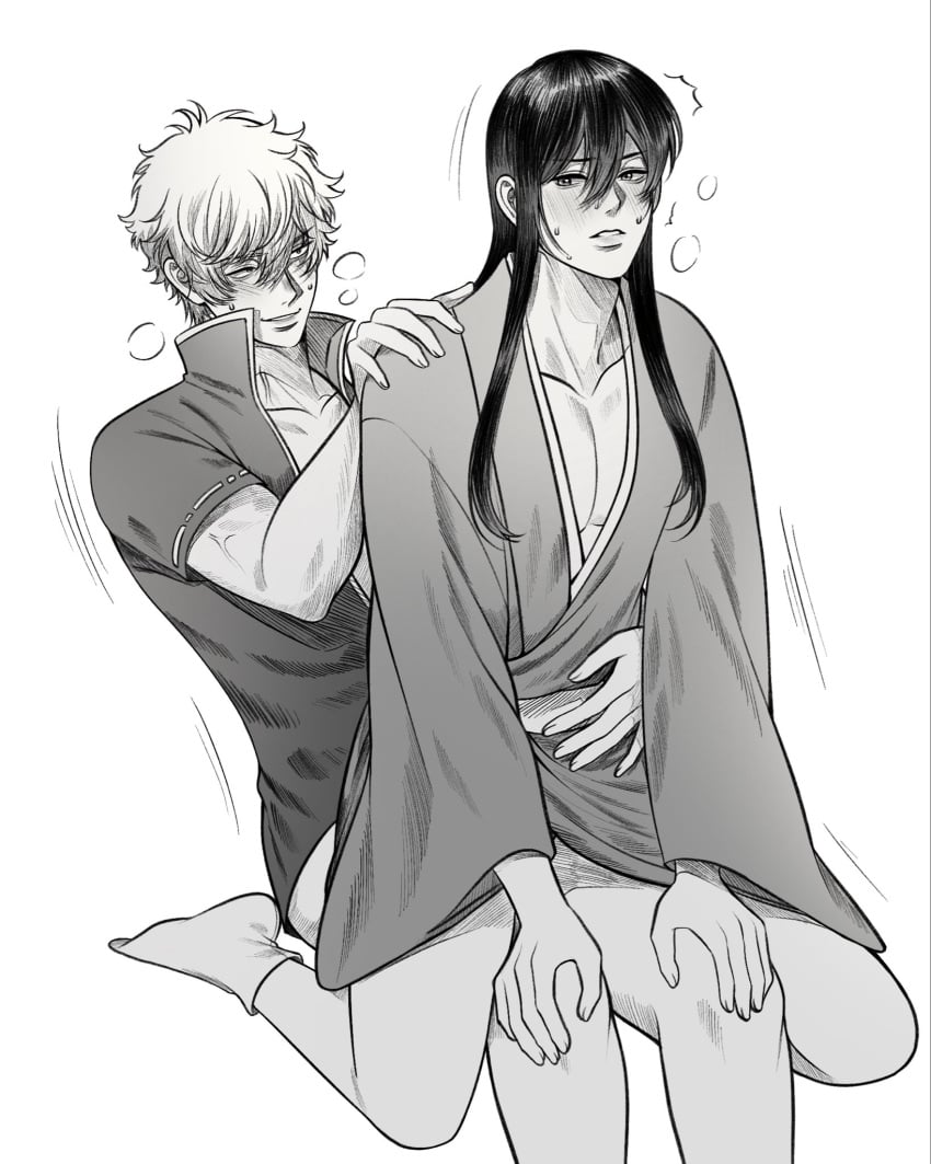 Gintoki Sakata (Gintama) Rule 34 Image