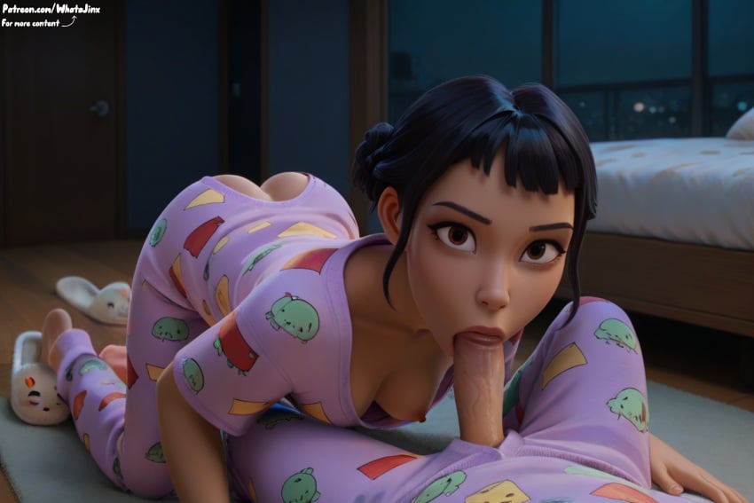 Zoey (Kpop Demon Hunters) Rule 34 Image