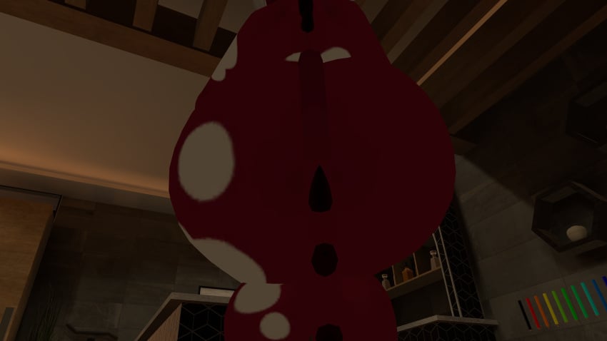 big_ass facesitting_pov female imp tail vrchat vrchat_avatar