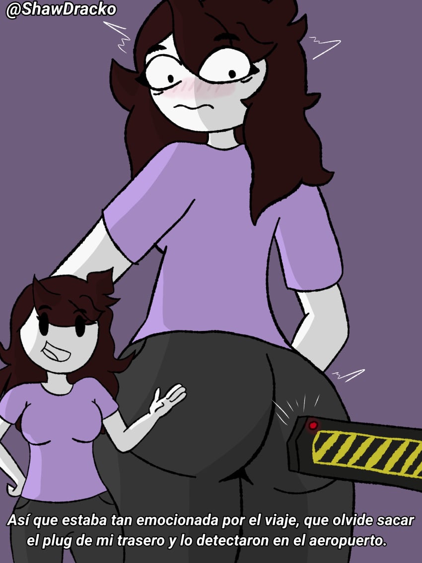 big_ass jaiden jaiden_animations plug_(sex_toy) tagme